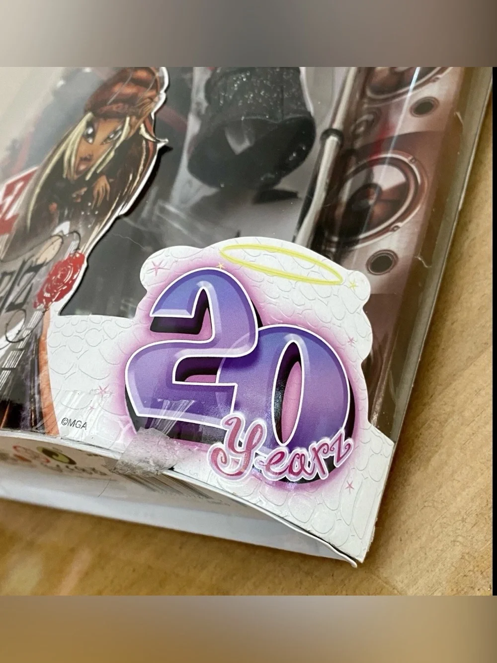 Bratz SASHA Rock Angelz Collectibles 20th Anniversary 2021 Release Open Box